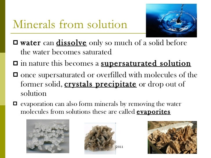 Identifying Minerals Earth & Space science acloutier 2011