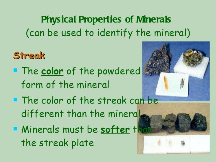 Minerals slideshare