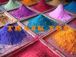Minerals used as pigments