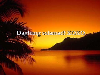 Daghang salamat!! XOXO 