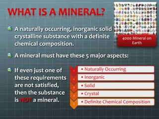 Minerals - What are they? | PPTX