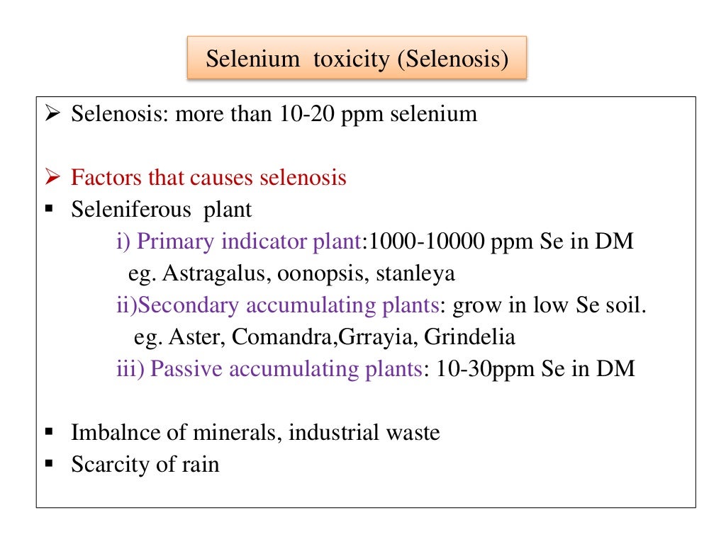 Mineral toxicity ppt