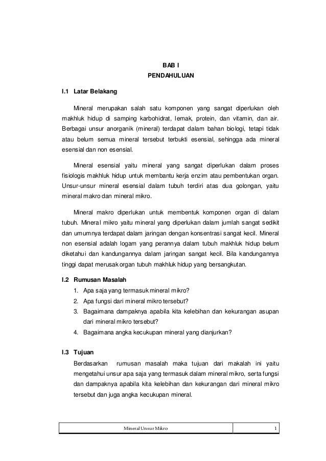 Mineral Mikro