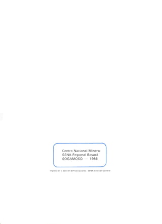 minería perforación BLOQUE MODULAR DE PER