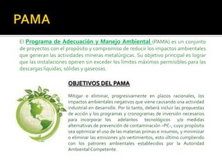 El Canon Minero está constituido por el cincuenta por ciento (50%) del 			Impuesto a la Renta que pagan las empresas al Estado, es decir, el 			impuesto que grava las utilidades de las empresas mineras que 			realizan de manera efectiva operaciones de extracción y 				comercialización de recursos naturales mineralesCANON MINERO