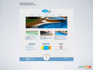 Bioanálise Piscinas www.bioanalisepiscinas.com.br 