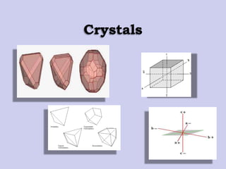Crystals
 