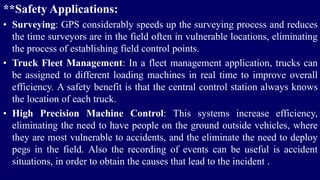 gps system and application in mining | PPTX