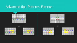 Advanced tips. Patterns. Famous
121 1221
 