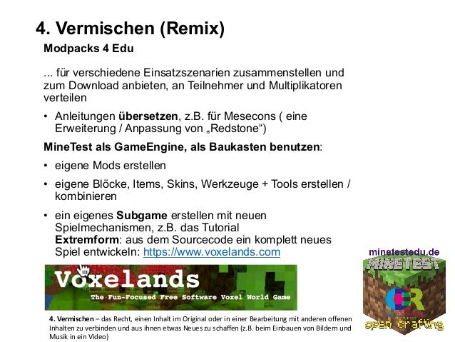 Minetestedu Eine Oer Minecraft Alternative