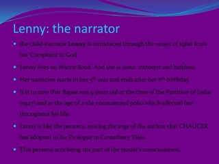   Character-oriented title ___ metonymic title 