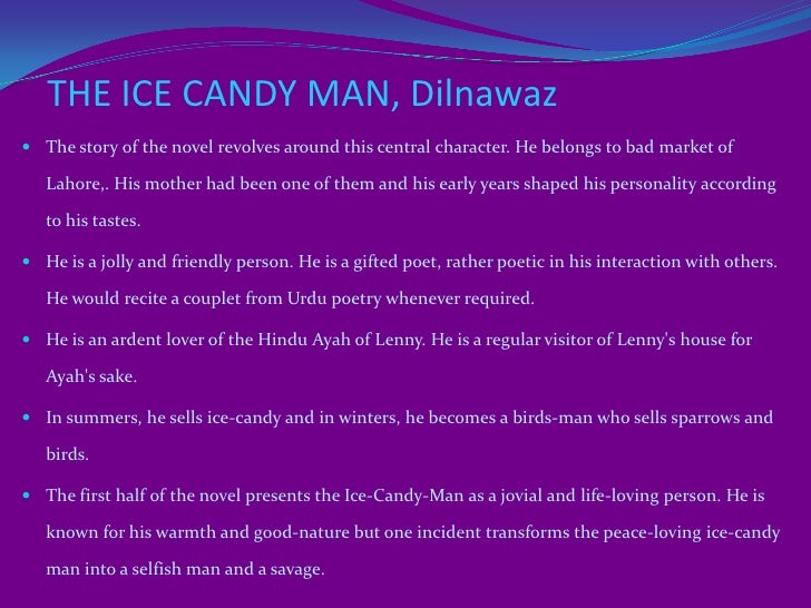 ICE CANDY MAN NOVEL PDF ICE CANDY MAN NOVEL PDF