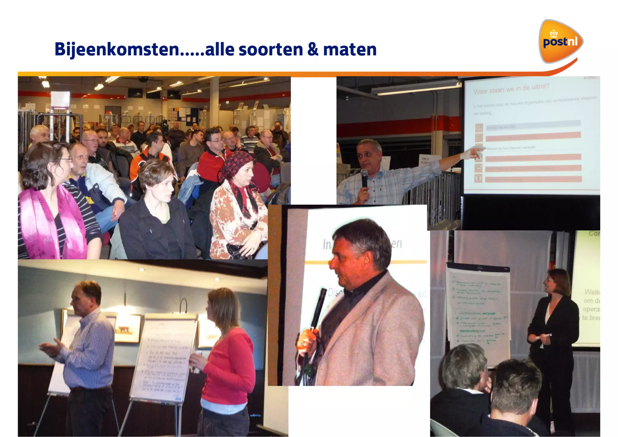 Bijeenkomsten…..alle soorten & maten

 