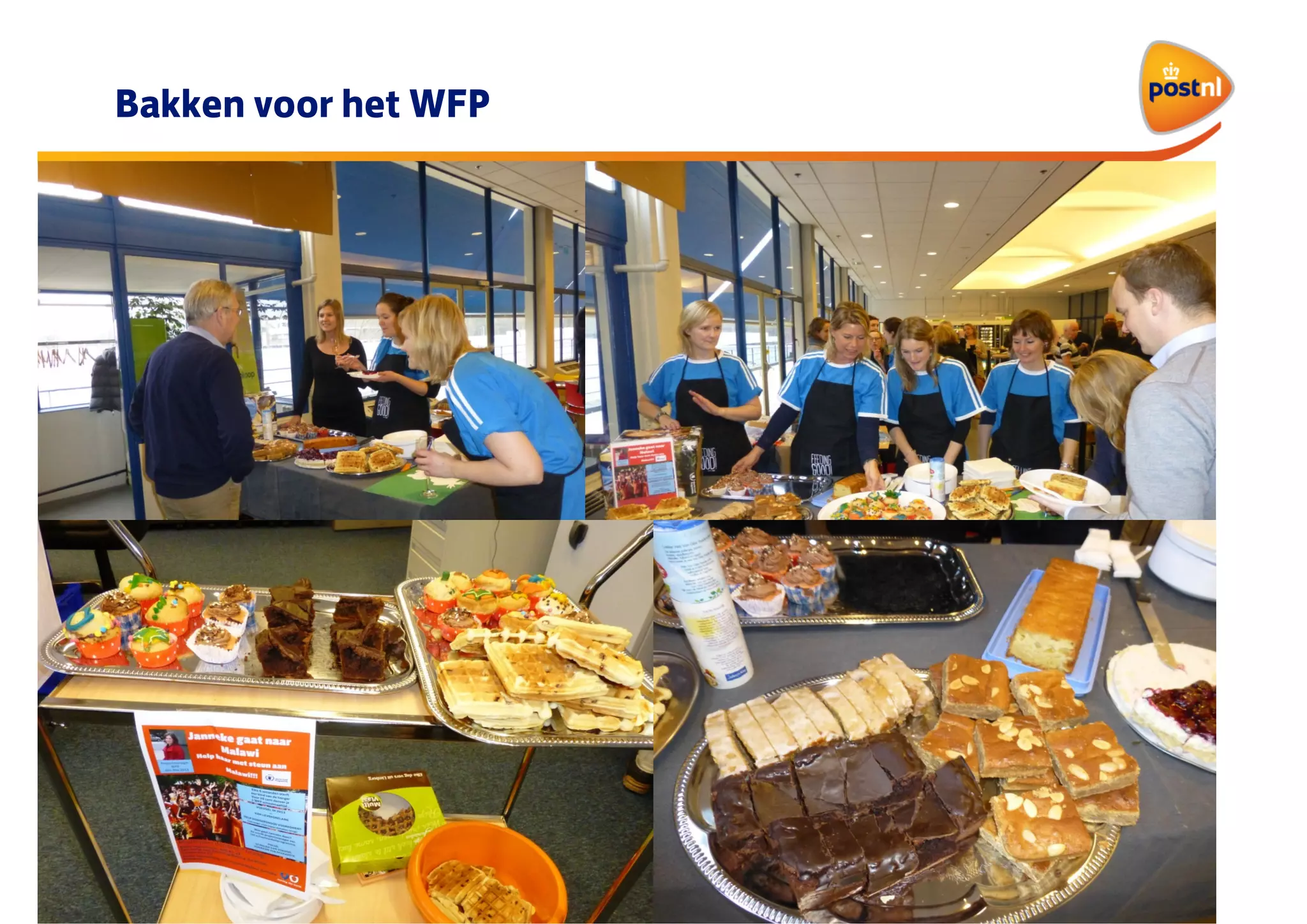 Bakken voor het WFP

 