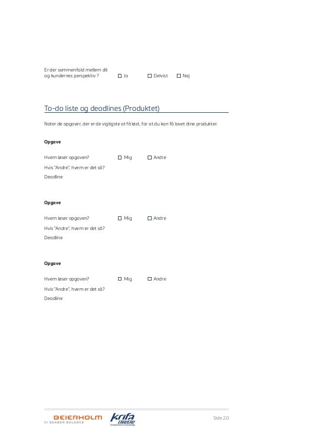 Forretningsplan skrivbar