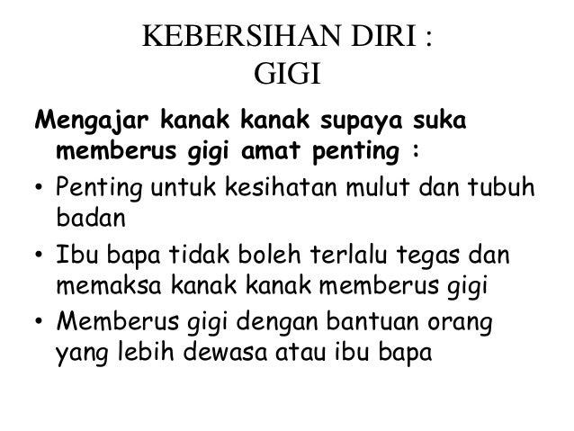 ETD 2313 KESIHATAN DAN KESELAMATAN AWAL KANAK KANAK