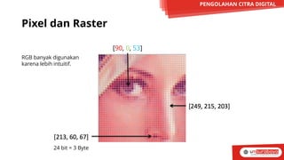 Slide Materi Mata Kuliah Pencitraan citra digital pertemuan pertama | PDF