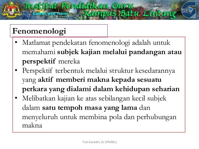 Pengenalan Rekabentuk Penyelidikan Pendidikan