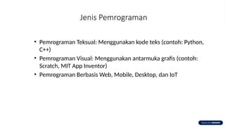 Konsep Pemrograman dan dasar hingga paradigma.pptx