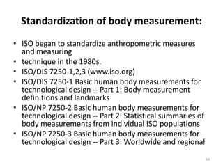 Minggu4 anthropometry | PPTX