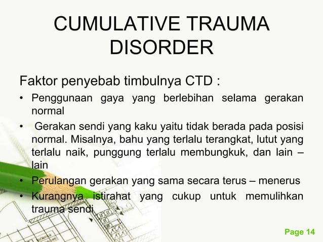 Minggu5 analisis postur kerja | PPTX