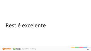 Minha api deve ser rest?