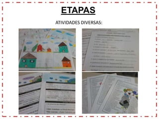 ETAPAS
ATIVIDADES DIVERSAS:

 