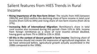 Structural Transformation in Rural Bangladesh: Is it Market Led?