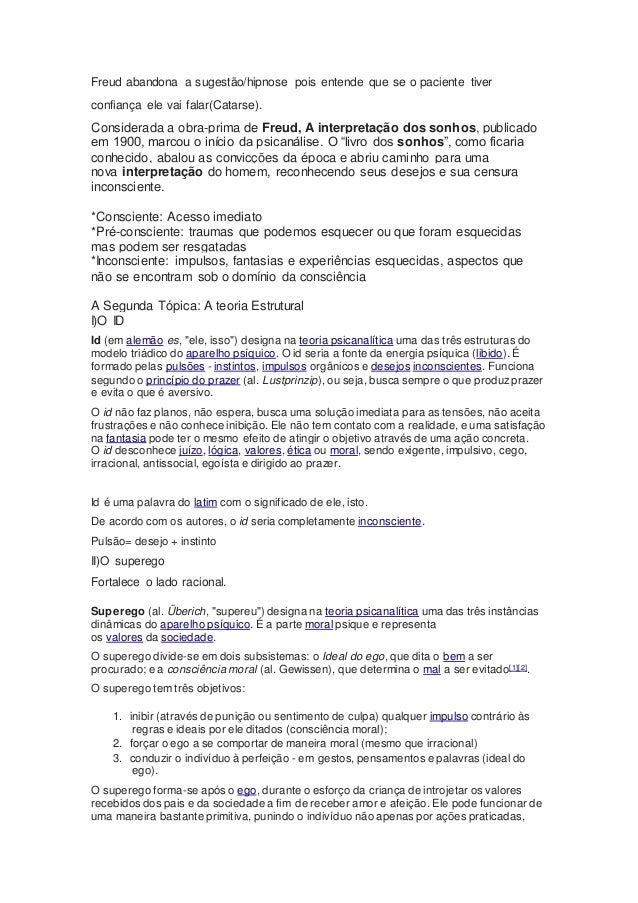 Minha primeira aula de psicanálise