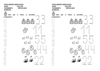 MINHAS ATIVIDADES MES 10 COM ARTES
