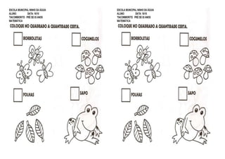 MINHAS ATIVIDADES MES 10 COM ARTES