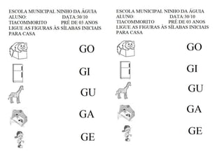 MINHAS ATIVIDADES MES 10 COM ARTES