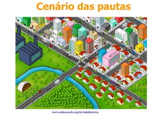 www.educarede.org.br/minhaterra Cenário das pautas 