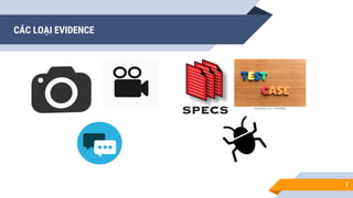 Evidence trong software testing | PDF