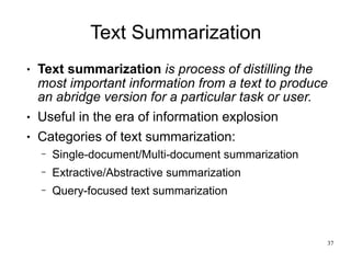 Introduction to natural language processing | PDF