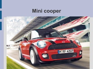 Mini cooper 