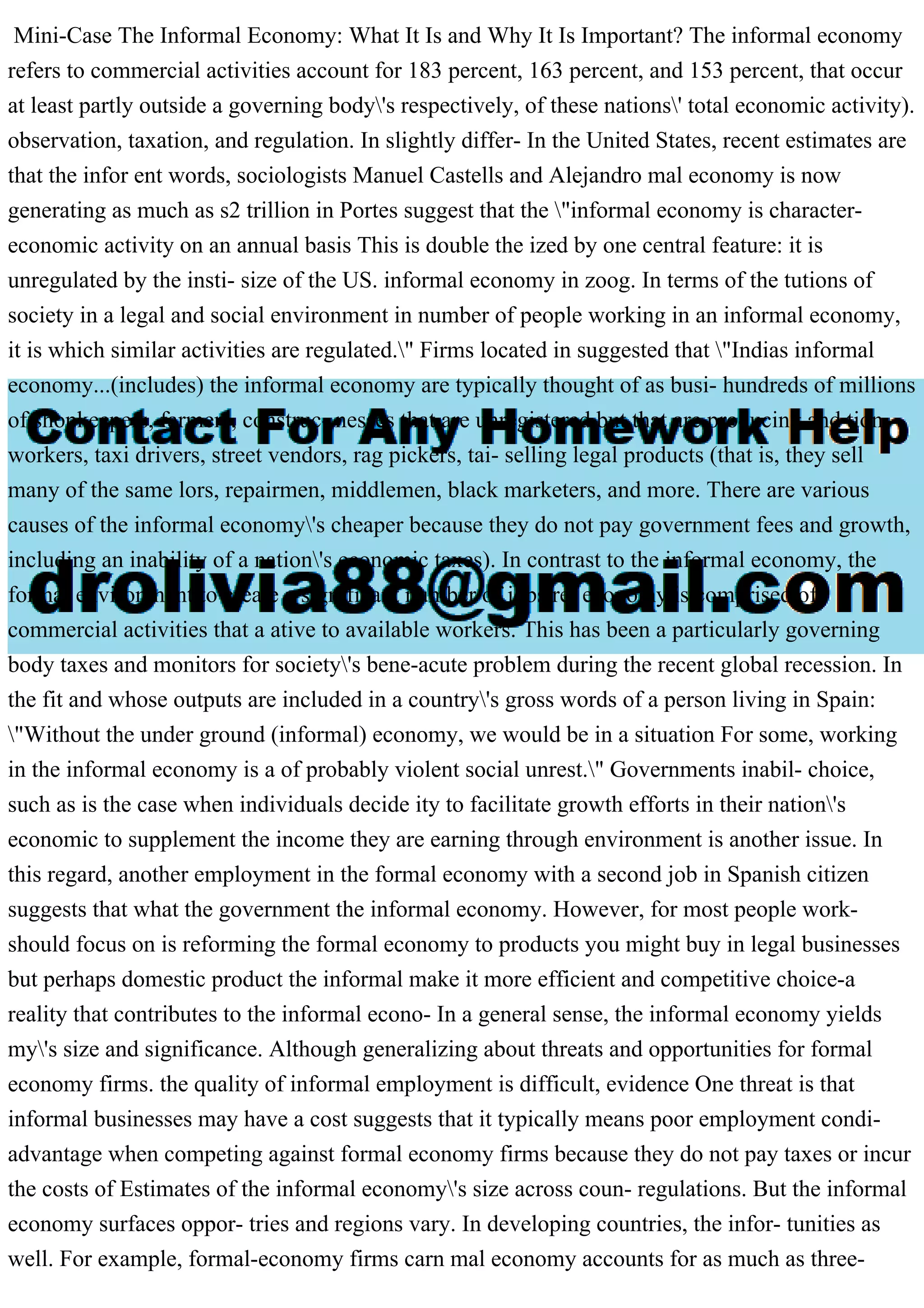 Mini-Case The Informal Economy What It Is and Why It Is Important T.pdf