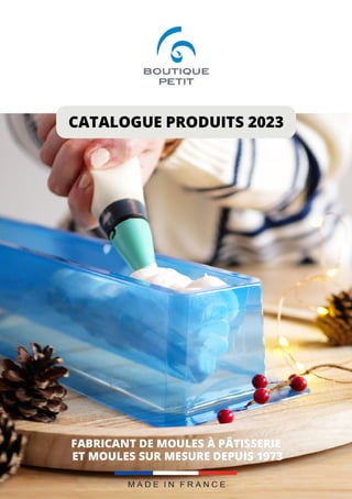 Catalogue moules en plastique jetable pour pâtissiers professionnels