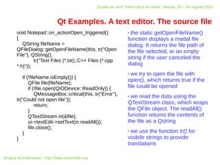 Introduction to Qt programming | PDF