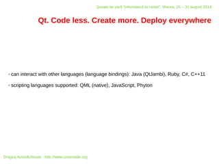 Introduction to Qt programming | PDF