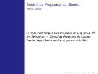 Gerenciador de pacotes
 