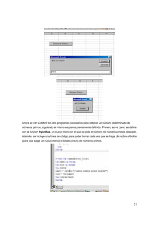 Mini Manual De Visual Basic Para Excel
