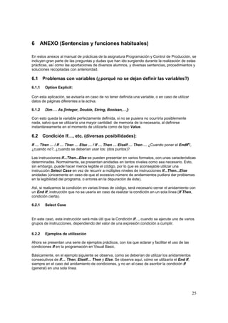 Mini Manual De Visual Basic Para Excel