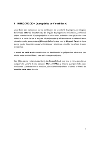 Mini Manual De Visual Basic Para Excel