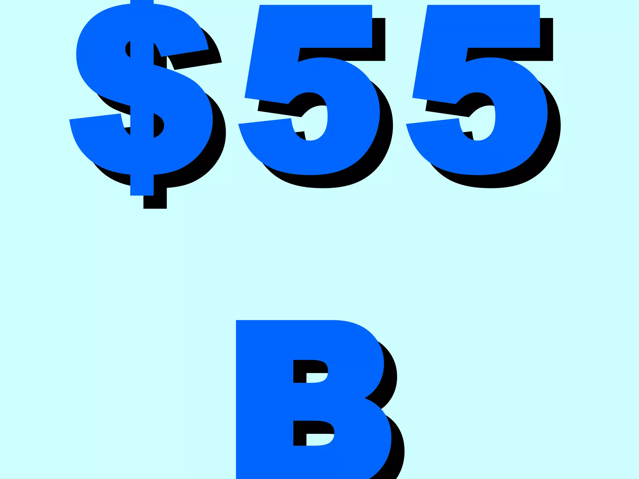 $55B 
