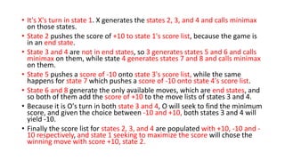 MINI-MAX ALGORITHM.pptx | Board Games and Puzzles | Games and Puzzles