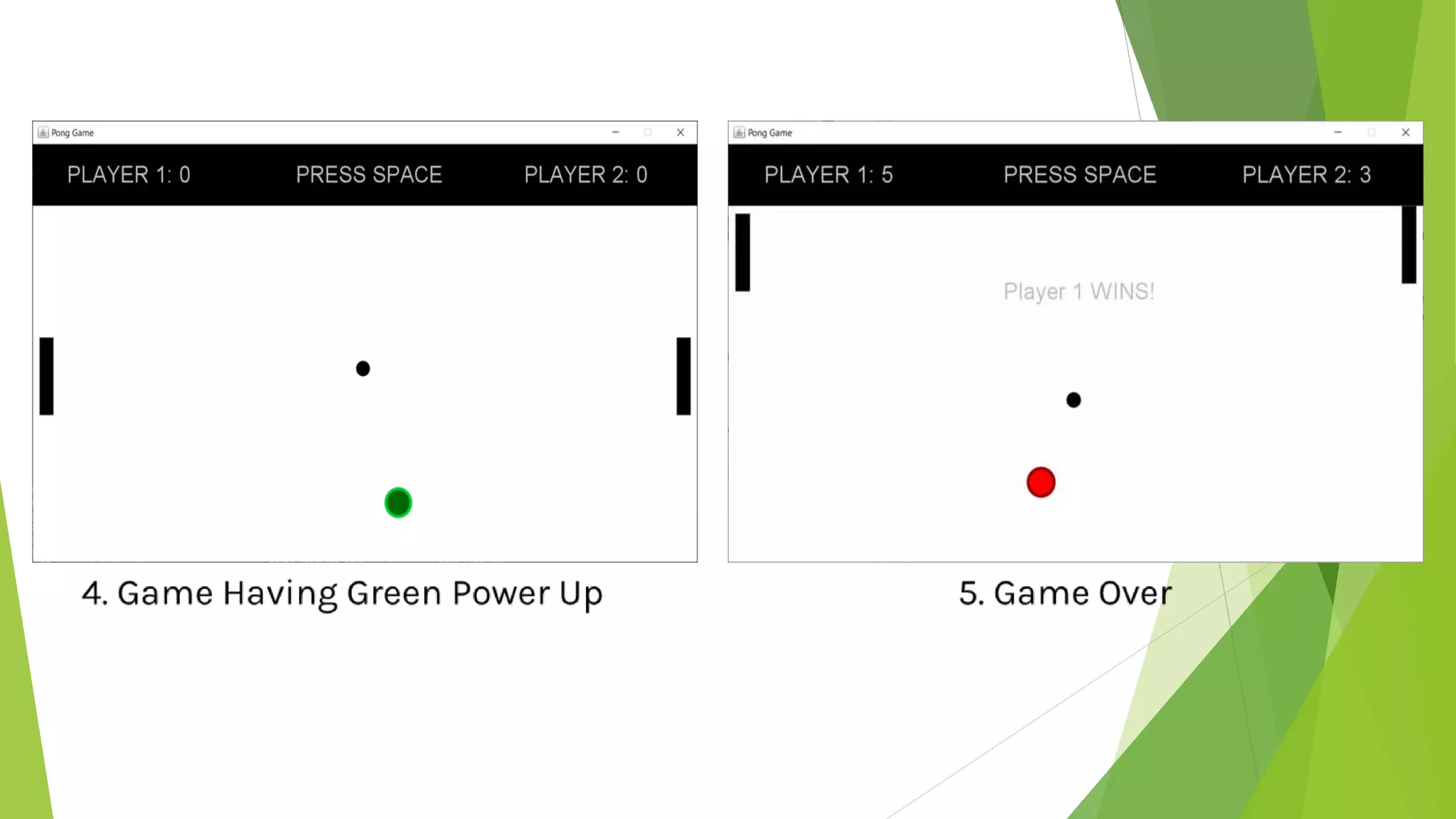 Pong Game using Java awt and swing | PPTX | Computing | Technology ...