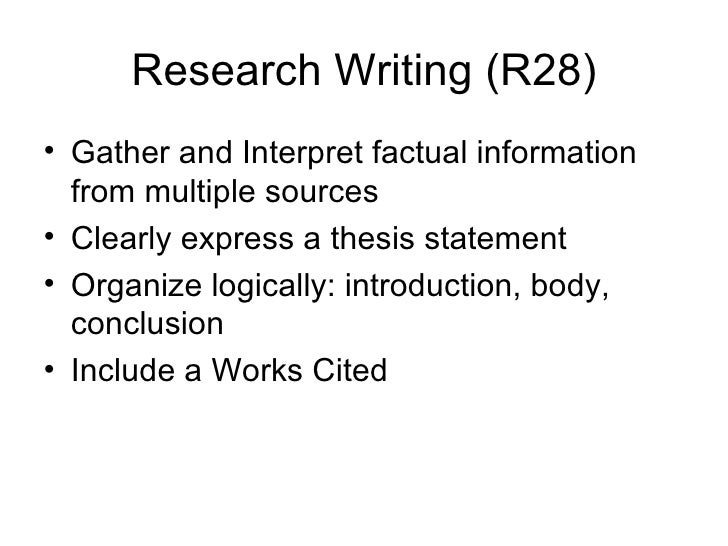 Mini Research Project