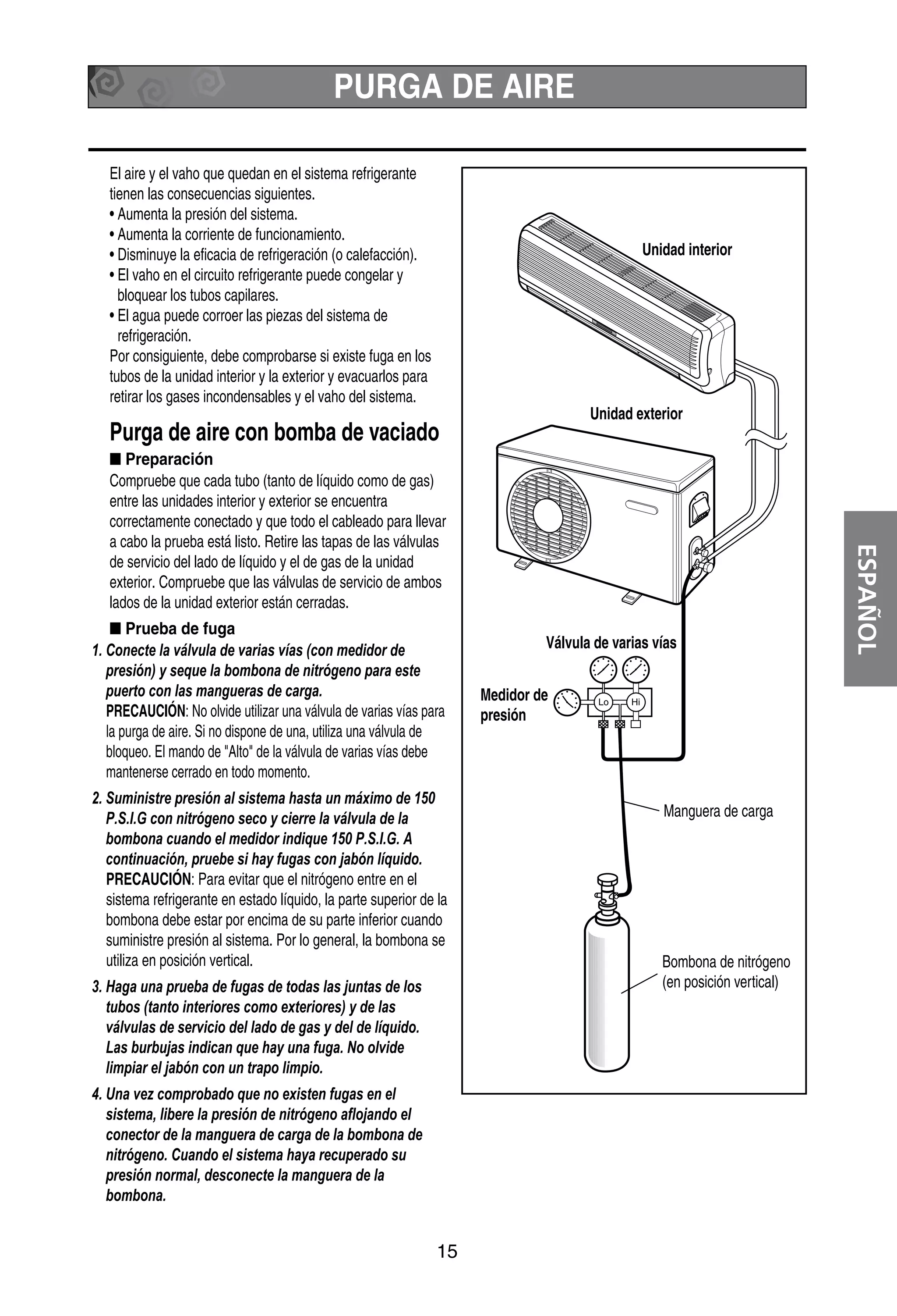 Mini Split Install Checklist.pdf Mini split-install-spanish | PDF