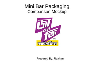 Mini Bar mock up packaging of different Brand. | PDF